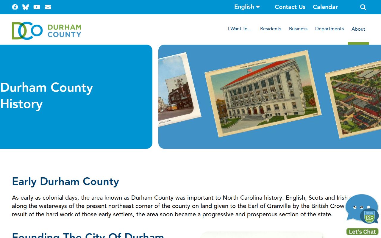 Durham city directory research with Durham County history chronology