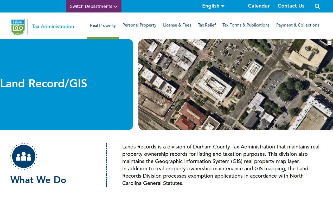 Durham street directory land record GIS acreage and deed guidance
